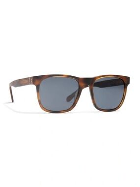 FAHERTY Duke Sunglasses Matte Tortoise/Solid Grey